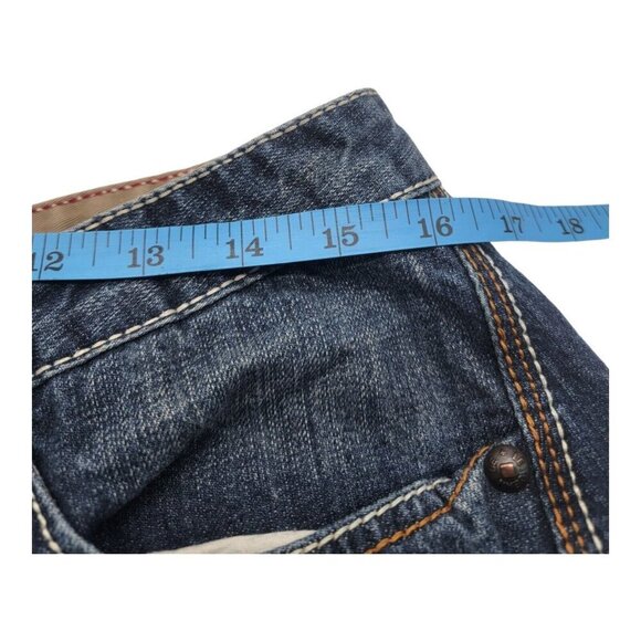 Vintage Marithe Francois Girbaud Jean Mens 33 Blue Y2K Embroidered Baggy Hot Boy - Picture 7 of 12